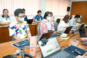 สบท. จัดประชุมชี้แจงวิธีการกรอกข้อมูลสำหรับผู้บริหารและวิธีการอนุมัติการประเมินการปฏิบัติราชการฯ
