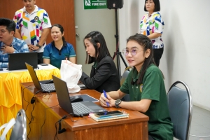 สบท. จัดประชุมชี้แจงวิธีการกรอกข้อมูลสำหรับผู้บริหารและวิธีการอนุมัติการประเมินการปฏิบัติราชการฯ