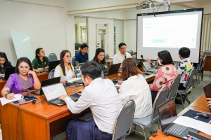 สบท. จัดประชุมชี้แจงวิธีการกรอกข้อมูลสำหรับผู้บริหารและวิธีการอนุมัติการประเมินการปฏิบัติราชการฯ
