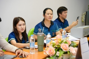 การประชุม คกก.ดำเนินงานการจัดทำแบบประเมินผลความพึงพอใจของผู้รับบริการของพนักงานในสถาบันอุดมศึกษา สายสนับสนุน ครั้งที่ 2/67