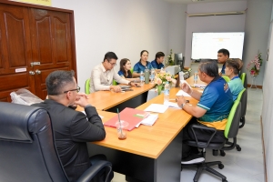 การประชุม คกก.ดำเนินงานการจัดทำแบบประเมินผลความพึงพอใจของผู้รับบริการของพนักงานในสถาบันอุดมศึกษา สายสนับสนุน ครั้งที่ 2/67