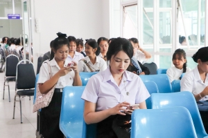 กองพัฒนานักศึกษาจัดประชุมชี้แจงรายละเอียดการสะสมชั่วโมงกิจกรรม และการลงนามในแบบยืนยันการกู้ยืมเงิน กยศ.