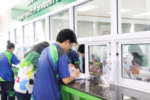 กองพัฒนานักศึกษาจัดประชุมชี้แจงรายละเอียดการสะสมชั่วโมงกิจกรรม และการลงนามในแบบยืนยันการกู้ยืมเงิน กยศ.