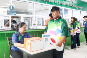 กองพัฒนานักศึกษาจัดประชุมชี้แจงรายละเอียดการสะสมชั่วโมงกิจกรรม และการลงนามในแบบยืนยันการกู้ยืมเงิน กยศ.