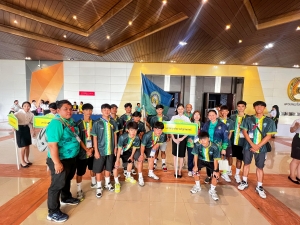 มรภ.เทพสตรี นำนักกีฬาร่วมการแข่งขันกีฬามหาวิทยาลัยแห่งประเทศไทย ครั้งที่ 50 รอบคัดเลือก เขตภาคกลาง 