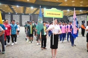มรภ.เทพสตรี นำนักกีฬาร่วมการแข่งขันกีฬามหาวิทยาลัยแห่งประเทศไทย ครั้งที่ 50 รอบคัดเลือก เขตภาคกลาง 