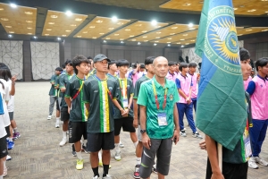 มรภ.เทพสตรี นำนักกีฬาร่วมการแข่งขันกีฬามหาวิทยาลัยแห่งประเทศไทย ครั้งที่ 50 รอบคัดเลือก เขตภาคกลาง 