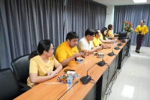 คณะเทคโนโลยีอุตสาหกรรม เป็นเจ้าภาพจัดกิจกรรม TRU Morning Talk ครั้งที่ 9