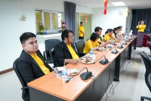 คณะเทคโนโลยีอุตสาหกรรม เป็นเจ้าภาพจัดกิจกรรม TRU Morning Talk ครั้งที่ 9