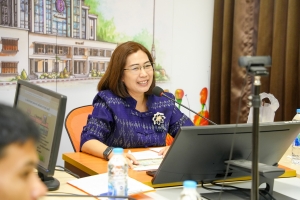 มรภ.เทพสตรี จัดประชุมเตรียมการจัดงานดนตรีในสวน : H.M. Song อว. บรรเลงเพลงของพ่อ เทิดพระเกียรติ ร.9