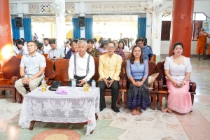 มรภ.เทพสตรี ร่วมโครงการสืบสานประเพณีลอยกระทง บุญผ้าป่าข้าวเม่าทอด ของเทศบาลตำบลป่าตาล