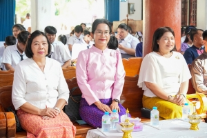 มรภ.เทพสตรี ร่วมโครงการสืบสานประเพณีลอยกระทง บุญผ้าป่าข้าวเม่าทอด ของเทศบาลตำบลป่าตาล