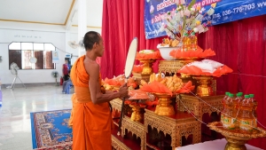มรภ.เทพสตรี ร่วมโครงการสืบสานประเพณีลอยกระทง บุญผ้าป่าข้าวเม่าทอด ของเทศบาลตำบลป่าตาล