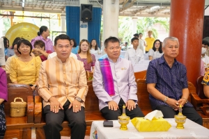 มรภ.เทพสตรี ร่วมโครงการสืบสานประเพณีลอยกระทง บุญผ้าป่าข้าวเม่าทอด ของเทศบาลตำบลป่าตาล