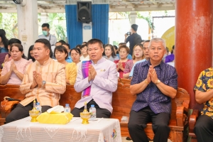 มรภ.เทพสตรี ร่วมโครงการสืบสานประเพณีลอยกระทง บุญผ้าป่าข้าวเม่าทอด ของเทศบาลตำบลป่าตาล