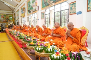 มรภ.เทพสตรี ร่วมโครงการสืบสานประเพณีลอยกระทง บุญผ้าป่าข้าวเม่าทอด ของเทศบาลตำบลป่าตาล