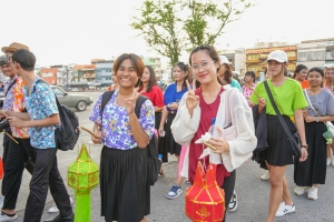 มรภ.เทพสตรี ร่วมงานลอยกระทงย้อนยุค ประจำปี พ.ศ. 2567