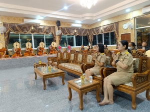 มรภ.เทพสตรี เป็นเจ้าภาพพิธีสวดพระอภิธรรมศพ คุณถนอม จันทสอน อดีตลูกจ้างประจำ มรภ.เทพสตรี