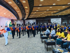 อธิการบดี มรภ.เทพสตรี ร่วมแถลงข่าวการแข่งขันฟุตบอลราชภัฏคิงส์คัพ ครั้งที่ 1 ชิงถ้วยพระราชทานพระบาทสมเด็จพระเจ้าอยู่หัว
