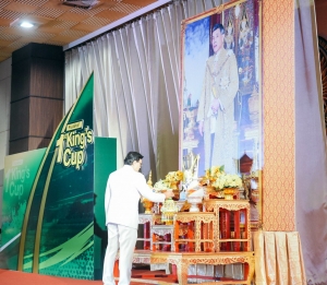 อธิการบดี มรภ.เทพสตรี ร่วมแถลงข่าวการแข่งขันฟุตบอลราชภัฏคิงส์คัพ ครั้งที่ 1 ชิงถ้วยพระราชทานพระบาทสมเด็จพระเจ้าอยู่หัว