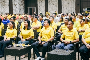 อธิการบดี มรภ.เทพสตรี ร่วมแถลงข่าวการแข่งขันฟุตบอลราชภัฏคิงส์คัพ ครั้งที่ 1 ชิงถ้วยพระราชทานพระบาทสมเด็จพระเจ้าอยู่หัว